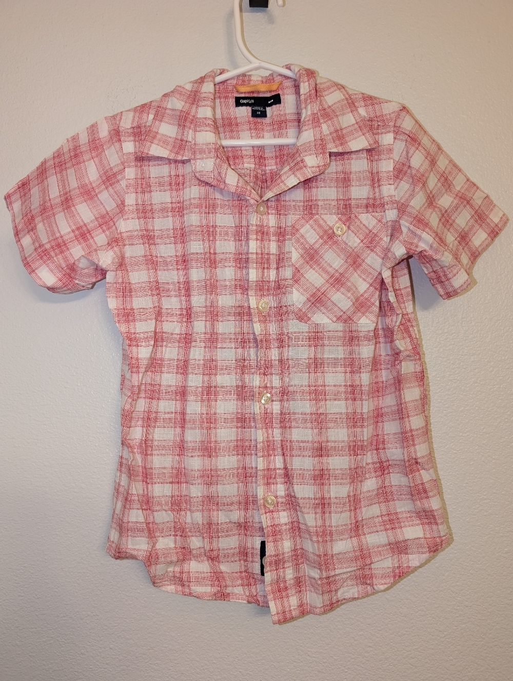 GAP Plaid Shirt Boys Size XS